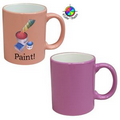 11 Oz. 2 Tone Color of the Year mug (Orchid Lavender/White) Full Color